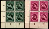 Deutsches Reich Deutsches Reich 900-901 postfrisch 4er Block vom Eckrand MiNr. 900-901 postfrisch 4er Block vom Eckrand -