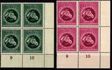 Deutsches Reich Deutsches Reich 900-901 postfrisch 4er Block vom Eckrand MiNr. 900-901 postfrisch 4er Block vom Eckrand -