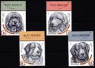 Rumänien Rumänien 7506-7509 A postfrisch Hunde MiNr. 7506-7509 A postfrisch Hunde -