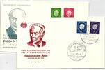 BRD Bund 303-304/305-306 als Ersttagsbrief verteilt auf 2 FDCs -
