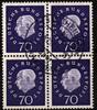 BRD Bund BRD Bund 306 gestempelt 4er Block MiNr. 306 gestempelt 4er Block -