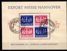 Alliierte Besetzung Alliierte Besetzung V Zd 1 gestempelt auf Ausstellerkarte MiNr. V Zd 1 gestempelt auf Ausstellerkarte -