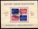 Alliierte Besetzung Alliierte Besetzung V Zd 1 gestempelt auf Ausstellerkarte MiNr. V Zd 1 gestempelt auf Ausstellerkarte -