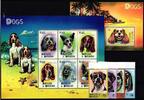 Antigua Barbuda Antigua Barbuda 3131-3134, Klb. 3135-3140, Block 453 postfrisch Hunde MiNr. 3131-3134, Klb. 3135-3140, Block 453 postfrisch Hund -