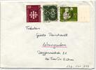 BRD Bund 236 u.a. auf Brief als Mischfrankatur portogerecht -