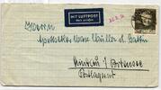 Berlin 98 auf Brief als Einzelfrankatur portogerecht -
