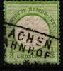 Deutsches Reich Deutsches Reich 17 gestempelt Stempel Aachen Bahnhof MiNr. 17 gestempelt Stempel Aachen Bahnhof -