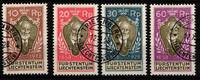 Liechtenstein Liechtenstein 82-85 gestempelt MiNr. 82-85 gestempelt -