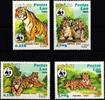 Laos Laos 706-709 postfrisch Wildtiere, Raubkatzen, Tiger MiNr. 706-709 postfrisch Wildtiere, Raubkatzen, Tiger -
