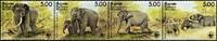 Sri Lanka Sri Lanka 753-756 postfrisch Wildtiere, Elefanten MiNr. 753-756 postfrisch Wildtiere, Elefanten -