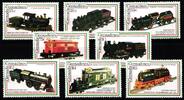 Grenada Grenadinen Grenada Grenadinen 1585-1592 postfrisch Eisenbahn MiNr. 1585-1592 postfrisch Eisenbahn -