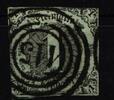 Thurn & Taxis Thurn & Taxis 7 gestempelt typischer Taxisschnitt MiNr. 7 gestempelt typischer Taxisschnitt -