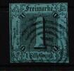 Thurn & Taxis Thurn & Taxis 11 gestempelt typischer Taxisschnitt MiNr. 11 gestempelt typischer Taxisschnitt -