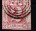 Thurn & Taxis Thurn & Taxis 16 gestempelt typischer Taxisschnitt MiNr. 16 gestempelt typischer Taxisschnitt -