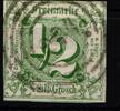 Thurn & Taxis Thurn & Taxis 14 gestempelt typischer Taxisschnitt MiNr. 14 gestempelt typischer Taxisschnitt -