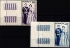 Monaco Monaco 603-604 postfrisch mit Leerfeld, Fürstenhaus MiNr. 603-604 postfrisch mit Leerfeld, Fürstenhaus -