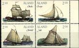 Aland Aland 95-98 postfrisch als Viererblock MiNr. 95-98 postfrisch als Viererblock -