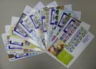 Mongolei auf Brief 10x A4 Format mit einer bunten Frankatur -selten- -