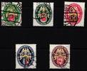 Deutsches Reich Deutsches Reich 430-434 gestempelt MiNr. 430-434 gestempelt -