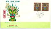 Ryukyu-Inseln FDC 77 als Ersttagsbrief -