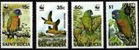 St. Lucia St. Lucia 909-912 postfrisch Vögel MiNr. 909-912 postfrisch Vögel -