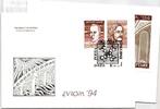 Albanien FDC 2540-2541 und Block 101 als Ersttagsbrief -