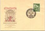 Berlin FDC I (mit MiNr. 107) als Ersttagsbrief -