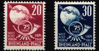 Französische Zone Rheinland Pfalz Französische Zone Rheinland Pfalz 51-52 postfrisch MiNr. 51-52 postfrisch -