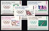Korea Süd Korea Süd Block 194-198 postfrisch als Blockausgabe MiNr. Block 194-198 postfrisch als Blockausgabe -