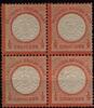 Deutsches Reich Deutsches Reich 18 postfrisch 4er Block, Befund Jäschke MiNr. 18 postfrisch 4er Block, Befund Jäschke -