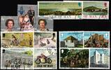 Großbritannien Isle of Man Großbritannien Isle of Man Jahrgang 1977 mit 92-104 gestempelt MiNr. Jahrgang 1977 mit 92-104 gestempelt -