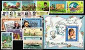 Großbritannien Isle of Man Großbritannien Isle of Man Jahrgang 1982 mit 203-219 gestempelt MiNr. Jahrgang 1982 mit 203-219 gestempelt -