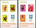 Bolivien Bolivien Block 32-33 postfrisch Olympia MiNr. Block 32-33 postfrisch Olympia -