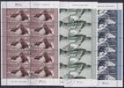 BRD Bund BRD Bund 2585-2587 gestempelt mit Ersttagsstempel als Kleinbögen MiNr. 2585-2587 gestempelt mit Ersttagsstempel als Kleinbögen -