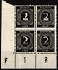 Alliierte Besetzung Alliierte Besetzung 912 DZ 3 postfrisch Druckerzeichen F 4,50 mm MiNr. 912 DZ 3 postfrisch Druckerzeichen F 4,50 mm -