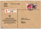 Schweiz 48, 50 auf Brief Dienstbrief -