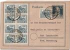 Alliierte Besetzung P965 als Ganzsache Britische Zone Zehnfach -