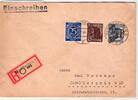Alliierte Besetzung 929, 959, 960, 961 auf Brief Sowjet. Zone ZF -