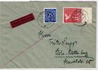 Alliierte Besetzung 925,926,933 auf Brief Brit. Am. Zone ZF -