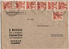 Alliierte Besetzung 951 auf Brief Brit. Am. Zone ZF -