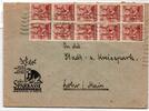 Alliierte Besetzung 951 auf Brief Brit. Am. Zone ZF -