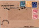Alliierte Besetzung 927,934,950,956 auf Brief Brit. Am. Zone ZF -