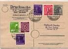 Alliierte Besetzung P 962, 922 u.a. als Ganzsache Brit. Am. Zone ZF -