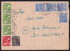 Alliierte Besetzung 943,945,946,955 auf Brief Sowj. Zone ZF -