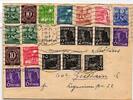 Alliierte Besetzung 943,944,946 u.a. auf Brief Sowj. Zone ZF -