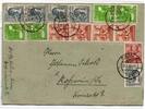 Alliierte Besetzung 946,947,951 auf Brief Sowj. Zone ZF -