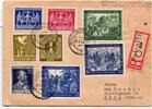 Alliierte Besetzung 937,959,968 u.a. auf Brief Sowj. Zone ZF -