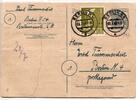 Alliierte Besetzung P962, 959 als Ganzsache Berlin -