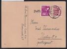 Alliierte Besetzung 945aa, 951 auf Postkarte Berlin ZF -
