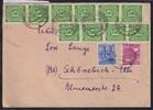 Alliierte Besetzung 922,954,955 auf Brief Sowj. Zone ZF -